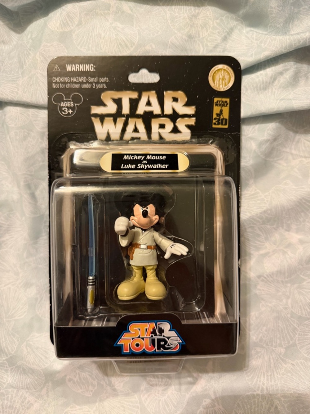 Star Wars Mickey Mouse Luke Skywalker Figure - Black & Tan